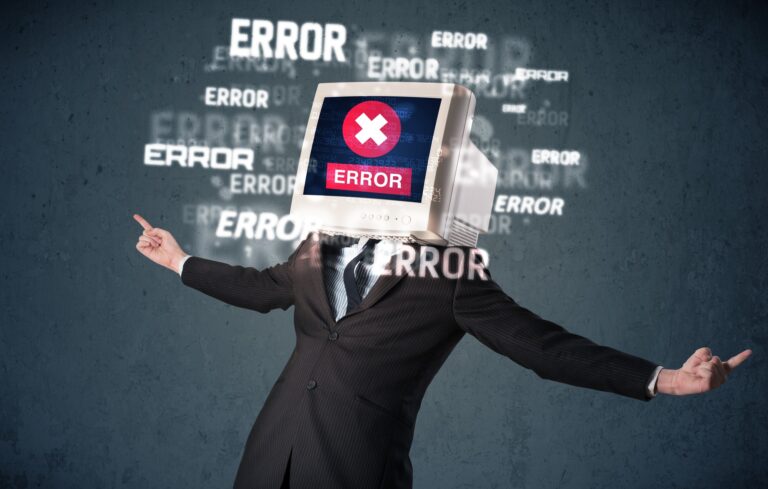 5 Errores fatales de un sitio de Internet mal hecho